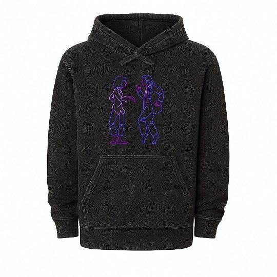 Pulp Fiction - Dance Mineral Wash Hoodies