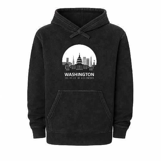 Washington D.C. Mineral Wash Hoodies