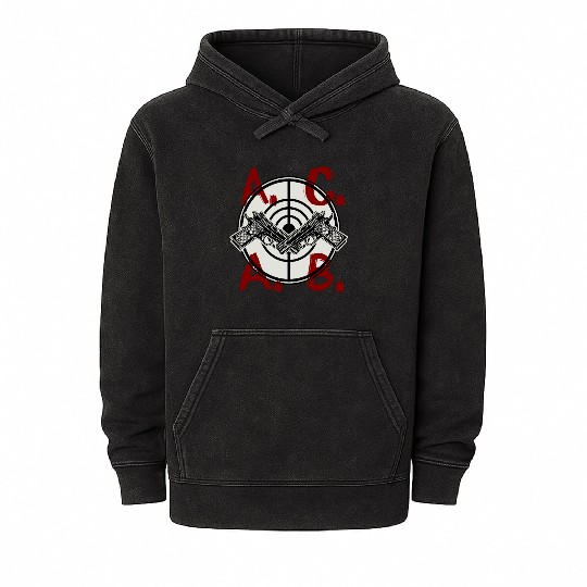 ACAB a.c.a.b. Soccer Mineral Wash Hoodies