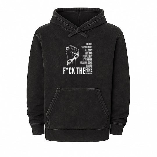 ACAB Black Lives Matter, End Police Brutality Mineral Wash Hoodies