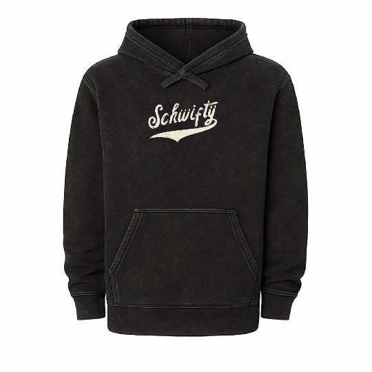 Mademark and Rickandmorty Fan Art Team Schwifty Mineral Wash Hoodies