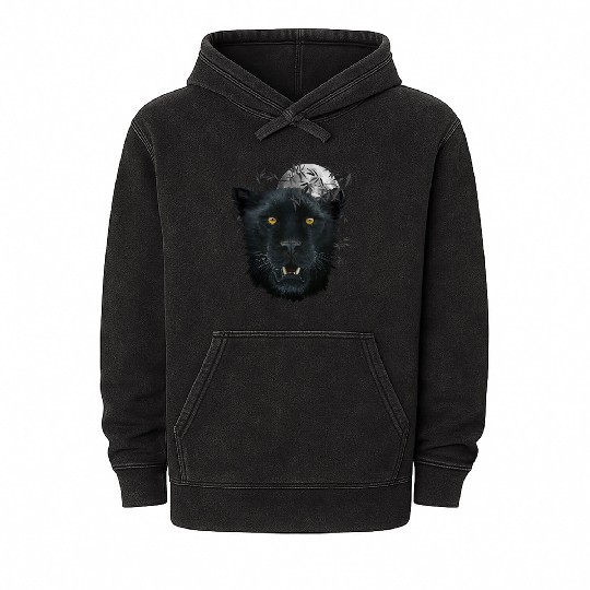 Black Panther Spirit The Face Of Power, Protection Mineral Wash Hoodies