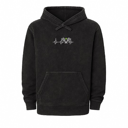 Tennis Tennis Player Mineral Wash Hoodies