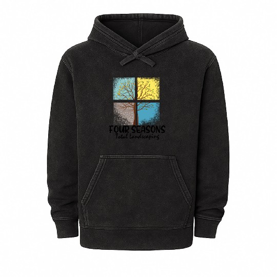 Four Seasons Total Landscaping Mineral Wash Hoodies