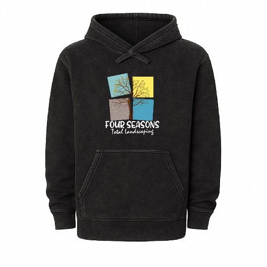 FOUR SEASONS TOTAL LANDSCAPING Mineral Wash Hoodies