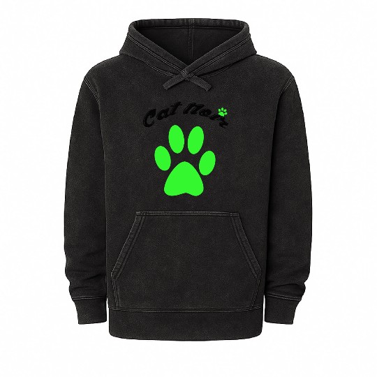 Cat Noir Of Miracle Ladybug Mineral Wash Hoodies
