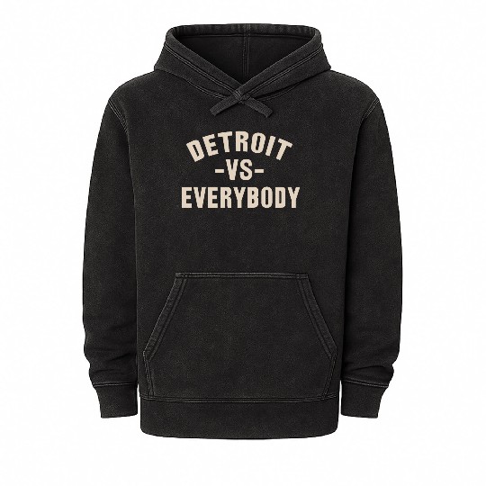 Detroit VS Everybody Mineral Wash Hoodies