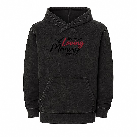In Loving Memory - Memorial Day Mineral Wash Hoodies