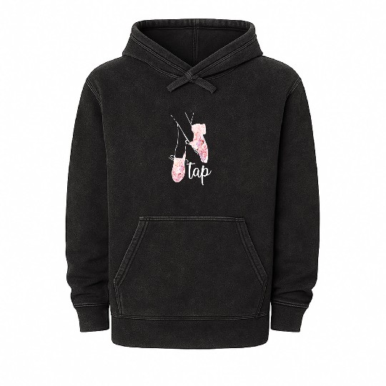 Tap Dance Gifts Tap Dancing Lover Dance Teacher Mineral Wash Hoodies