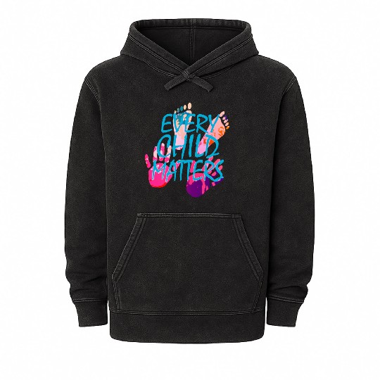 Every Child Matters Colored Mineral Wash Hoodies