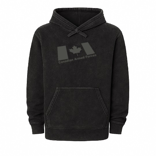 Canadian Armed Forces Army Military Mineral Wash Hoodies