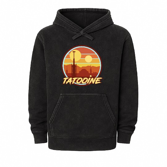 TATOOINE HOLIDAY Mineral Wash Hoodies