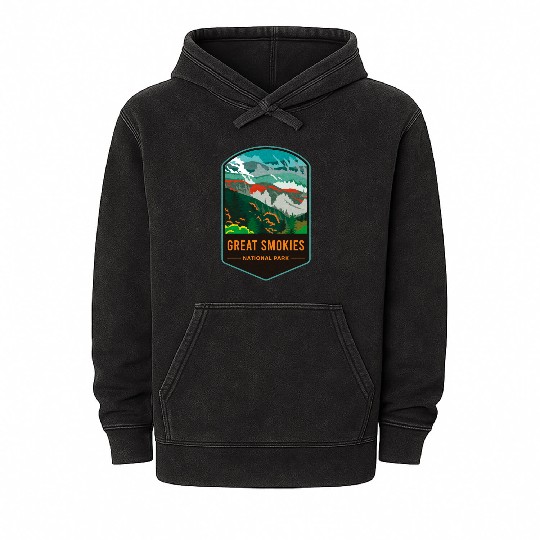 Great Smoky Mountains National Park Mineral Wash Hoodies