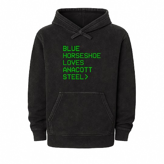Blue Horseshoe Loves Anacott Steel Mineral Wash Hoodies