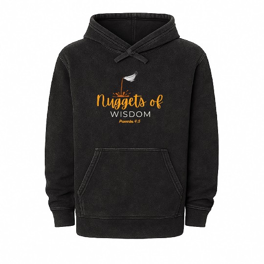 Nuggets of Wisdom Mineral Wash Hoodies