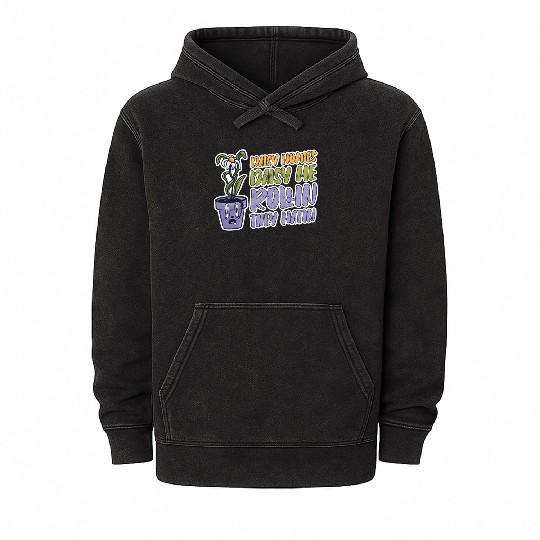 Daisy Garden Gardening Gardener Mineral Wash Hoodies