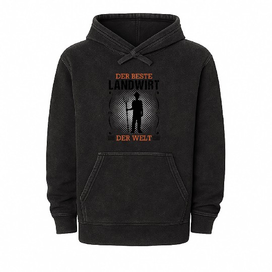 Farmer Profession Farm Work Agriculture Gift Mineral Wash Hoodies