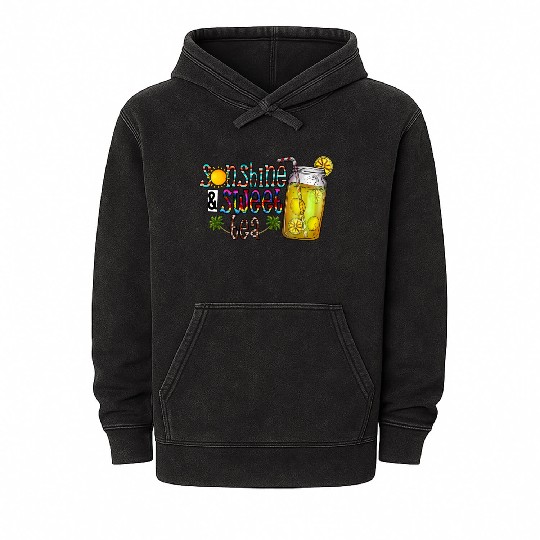 Sunshine Sweet Tea Mineral Wash Hoodies