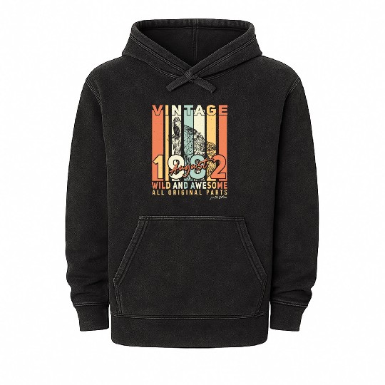 40th Anniversary Of August 1982 Mineral Wash Hoodies