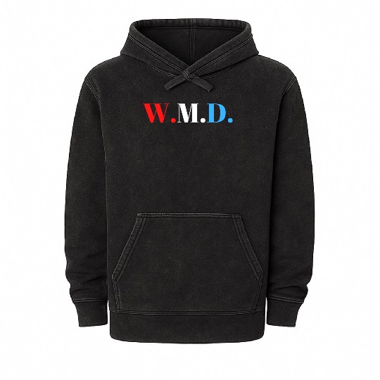 WMD (Red, White and Blue Pro USA version) Mineral Wash Hoodies