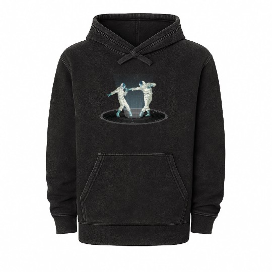 Dancing Astronauts Mineral Wash Hoodies