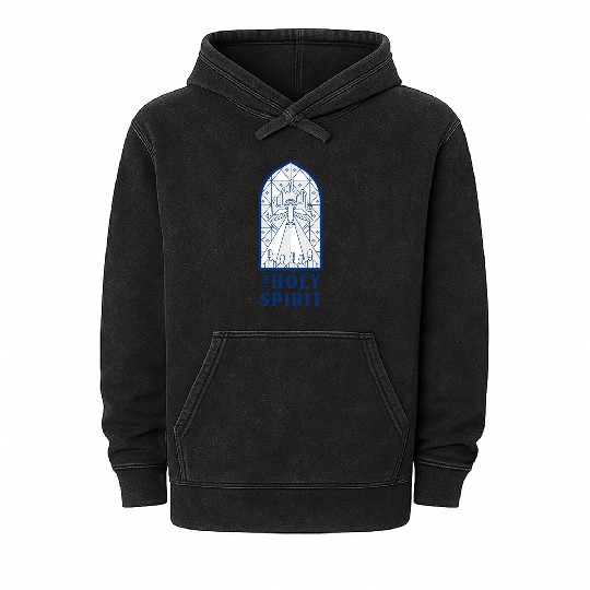 The Holy Spirit Mineral Wash Hoodies