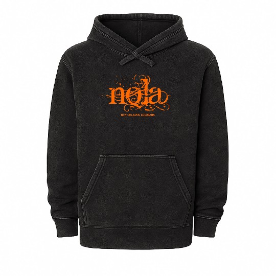 NOLA New Orleans Mineral Wash Hoodies