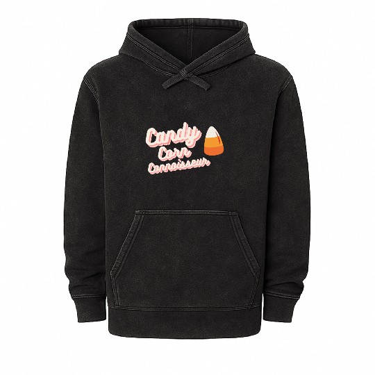 Candy Corn Connoisseur Mineral Wash Hoodies