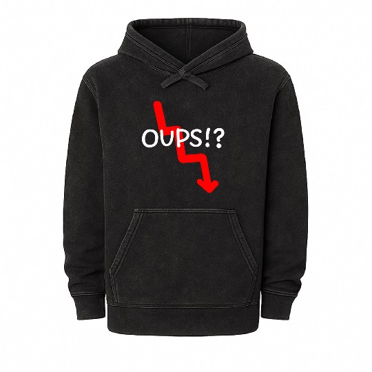 Market Crash Oups!? Mineral Wash Hoodies