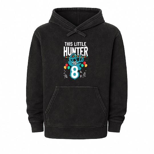 Buck Deer Hunting Hunter Kid Mineral Wash Hoodies