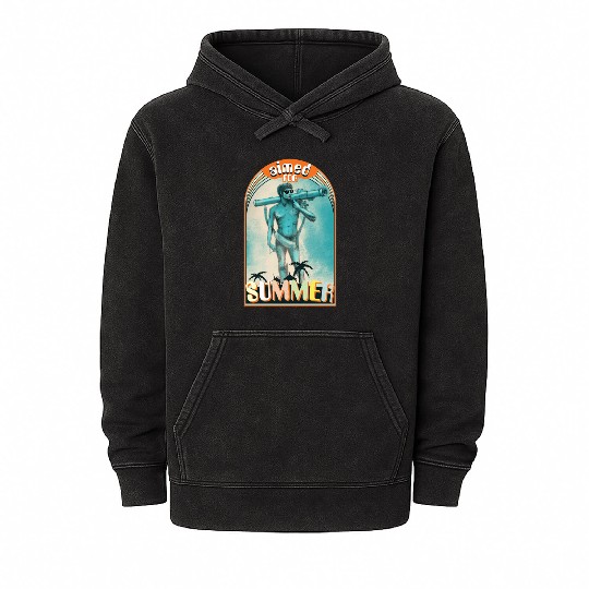 Aimed for summer. Mineral Wash Hoodies