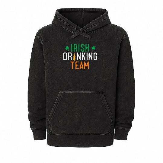 Irish drinking team Mineral Wash Hoodies