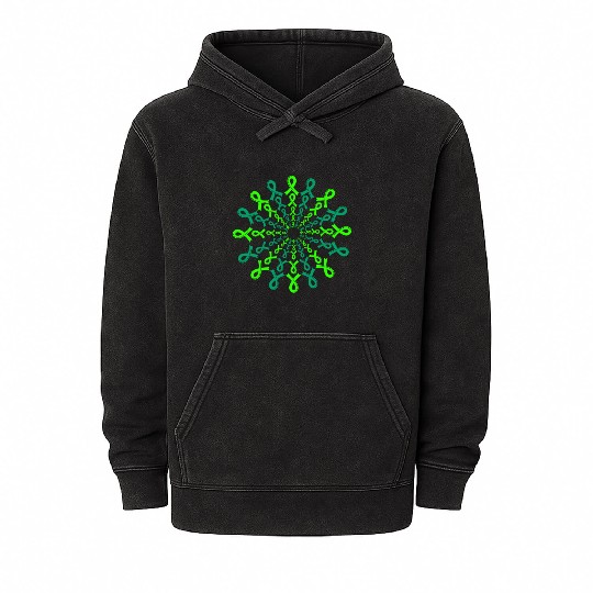 Gastroparesis Awareness Support Squad Cancer Mineral Wash Hoodies