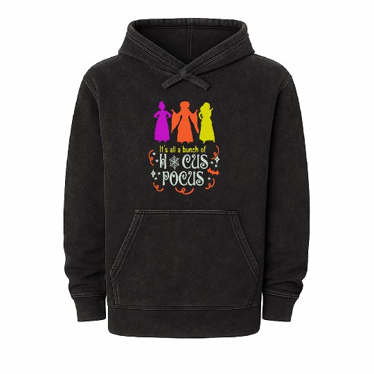 It's Just A Bunch of Hocus Pocus Mineral Wash Hoodies