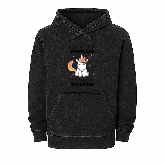 Unicorn November Mineral Wash Hoodies