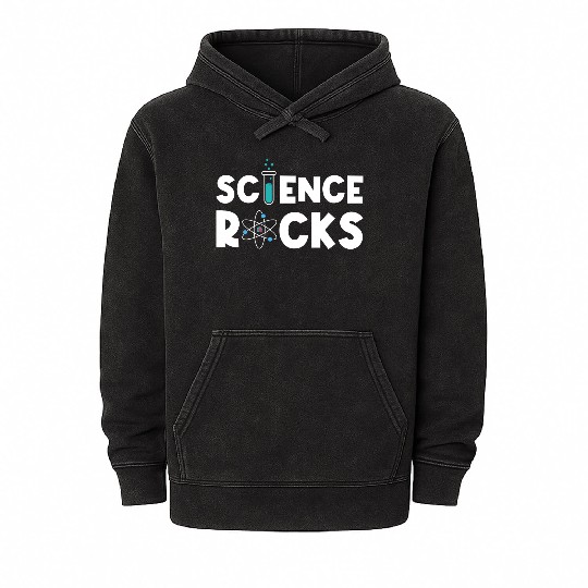Science Rocks Scientist Chemistry Physics Funny Mineral Wash Hoodies