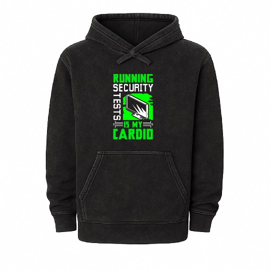 Cyber Security Tests Mineral Wash Hoodies