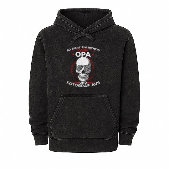 Photography What A Cool Grandpa And Photographer Mineral Wash Hoodies