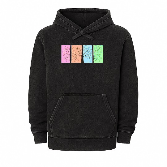 Four Seasons Mineral Wash Hoodies