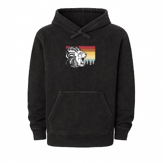 Hilarious Nostalgic Old-Fashion Old Schools Mineral Wash Hoodies