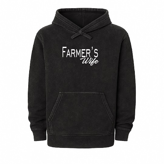 Farmer's Wife Mineral Wash Hoodies, Farmer Tees, Farmer Couple
