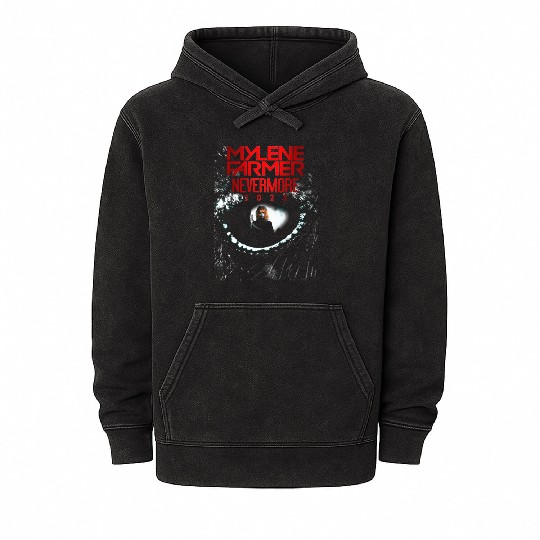 mylene farmer nevermore Mylene Farmer Mineral Wash Hoodies
