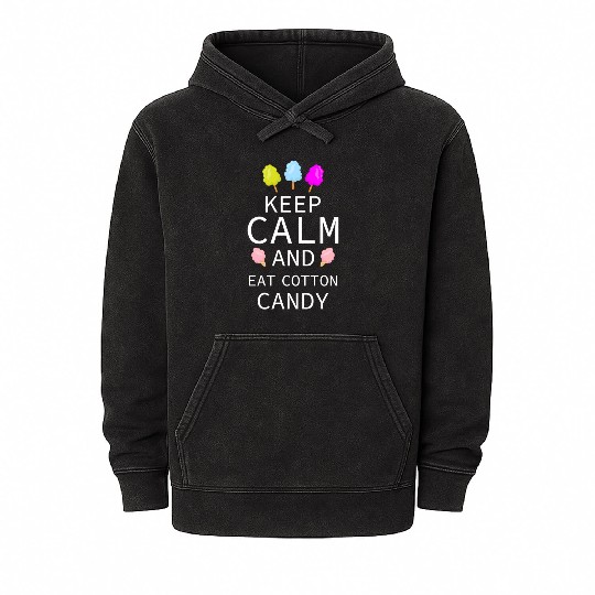 Sweet Lollipop Muffin Mineral Wash Hoodies
