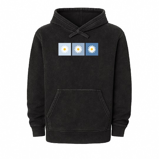 Daisy Garden Gardening Gardener Mineral Wash Hoodies