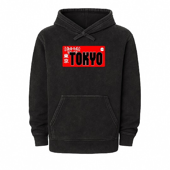 Tokyo Mineral Wash Hoodies
