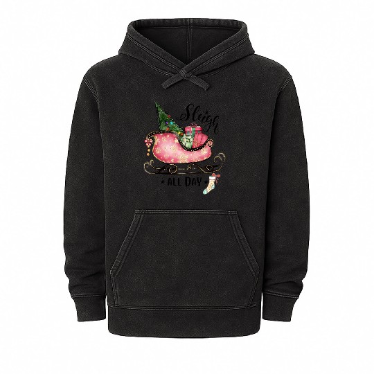 Sleigh All Day Mineral Wash Hoodies