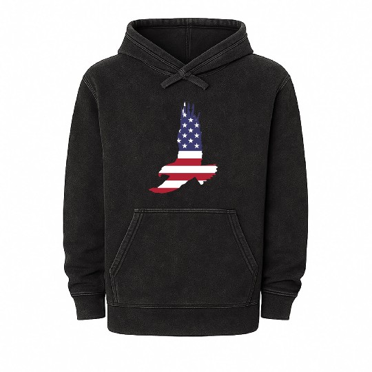 eagle the usa symbol buy it ifyou are proud Mineral Wash Hoodies