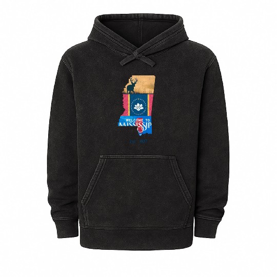 Mississippi Mineral Wash Hoodies