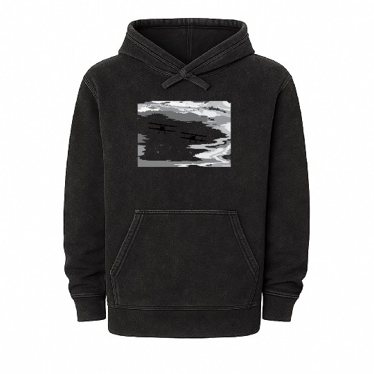Bi-Plane Chasing the Storm Mineral Wash Hoodies