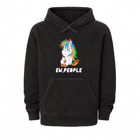 ew people Mineral Wash Hoodies